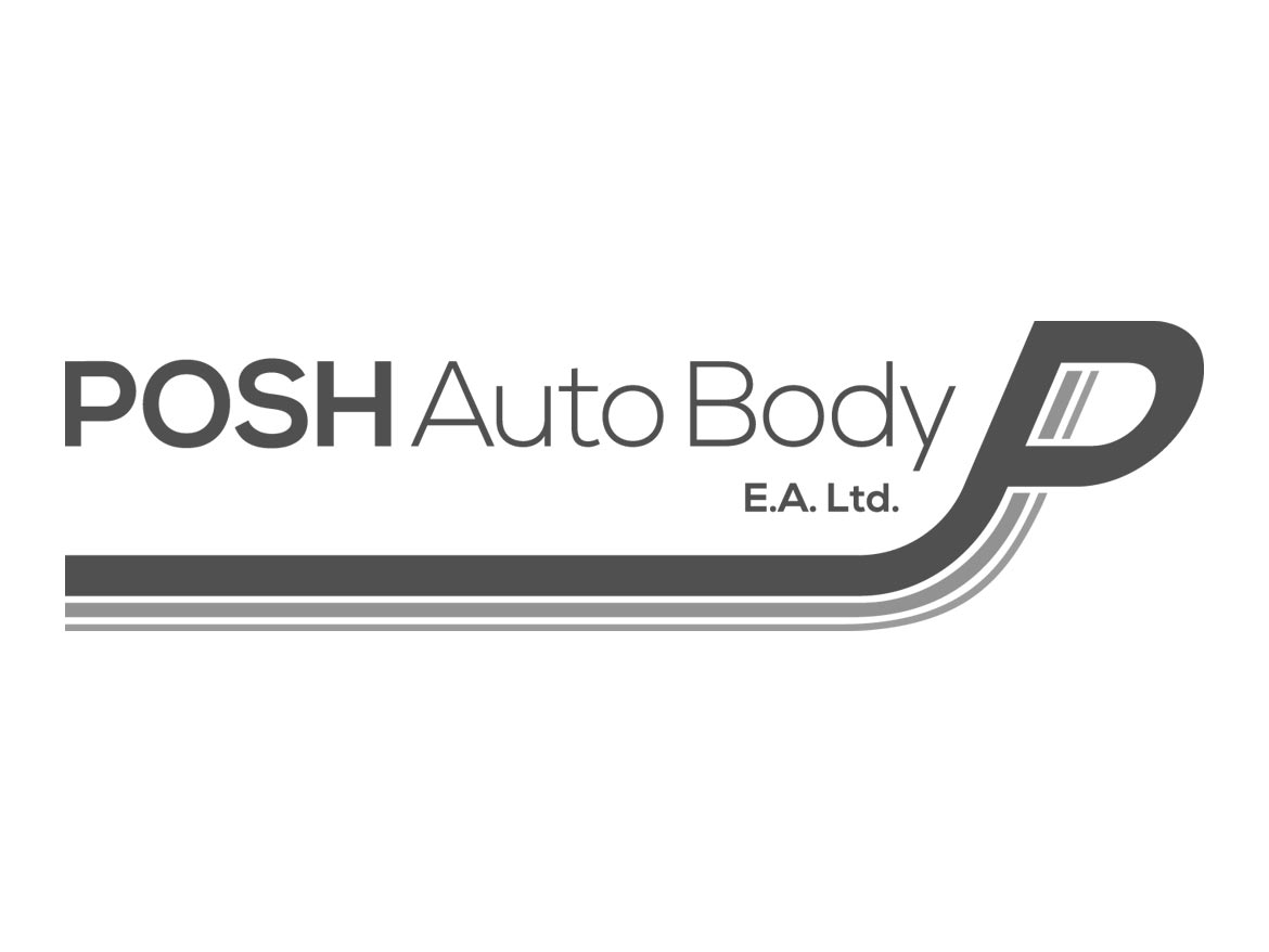 POSH Auto Body Logo Design