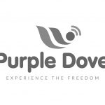 Purple Dove Logo Design