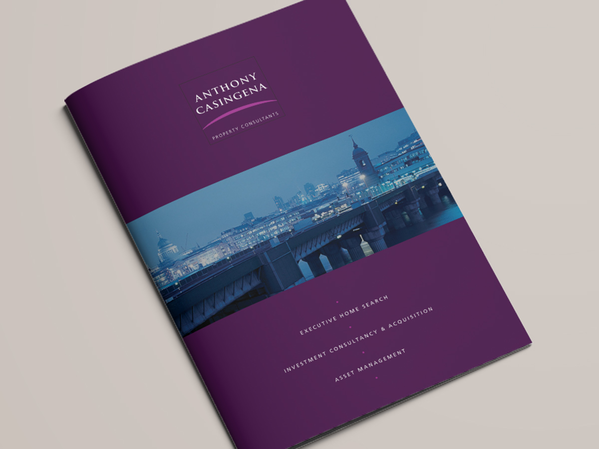 Anthony Casingena Brochure Cover