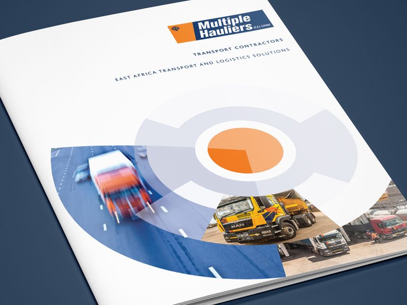 Multiple Hauliers A4 Brochure Cover