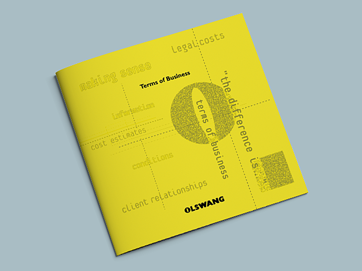 Olswang Brochure Design
