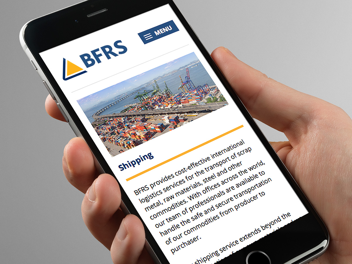 BFRS Website Design