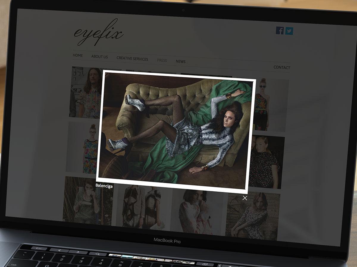 Eyefix Website Design