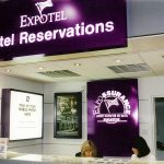 Expotel Hotel Reservations Counter