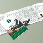 Pilates By The Green Leaflet Design