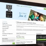 Keats Community Library Website Design