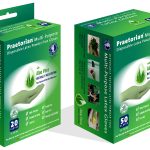 Praetorian Aloe Disposable Gloves Packaging Design