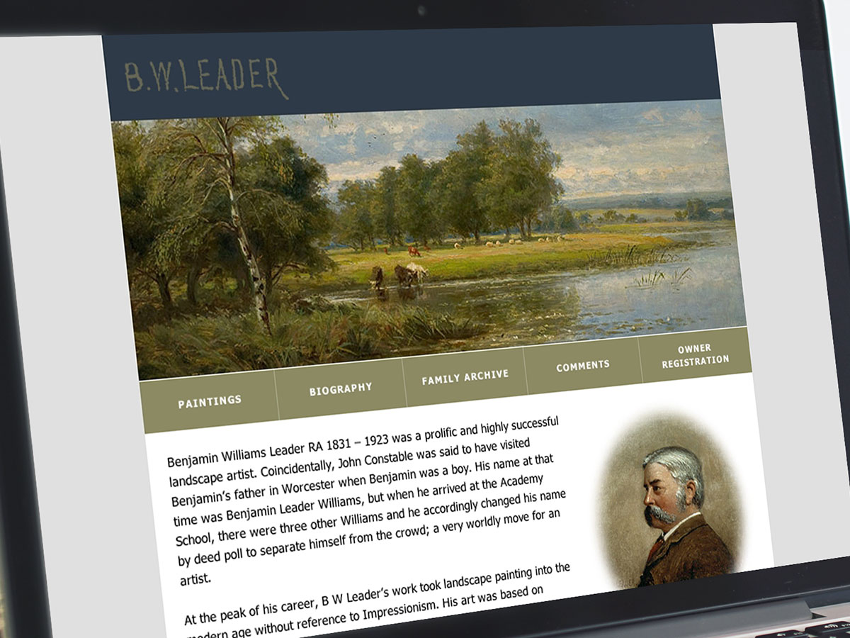 BW Leader Website Design