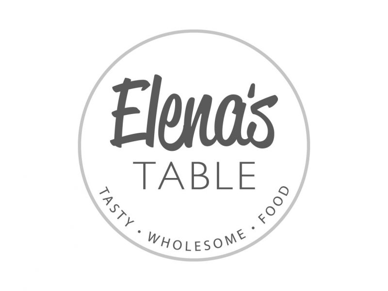 Elenas Table Logo Design