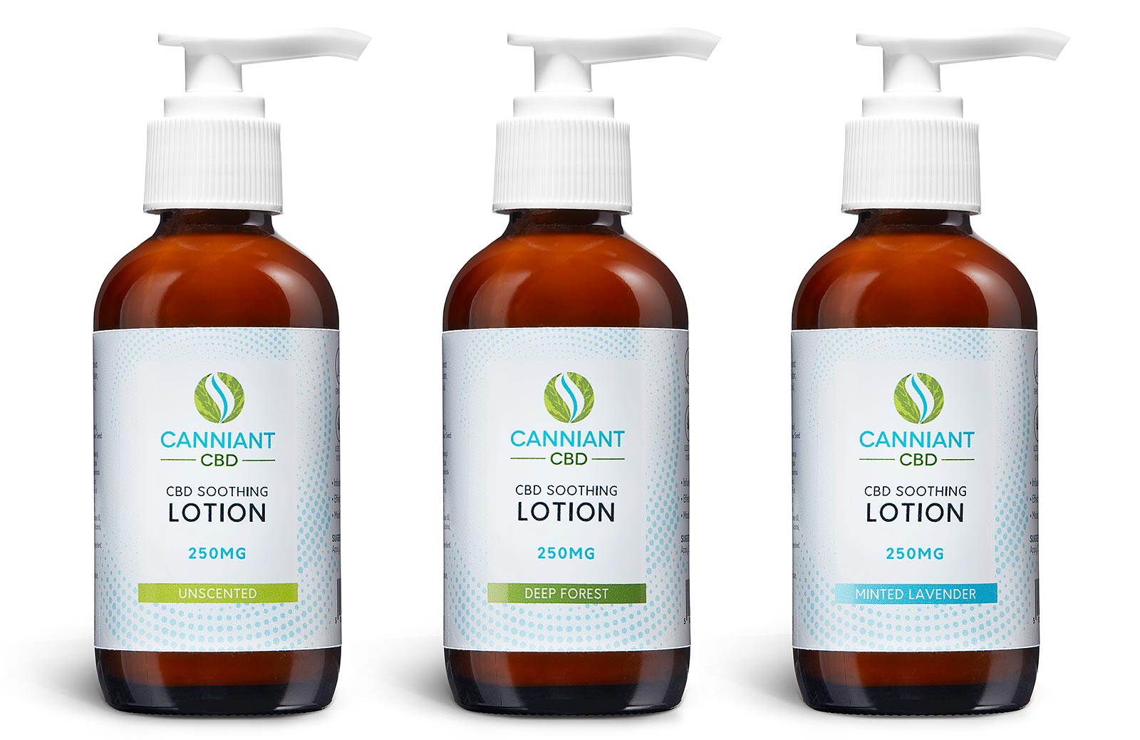 Canniant CBD Soothing Lotions Label Design