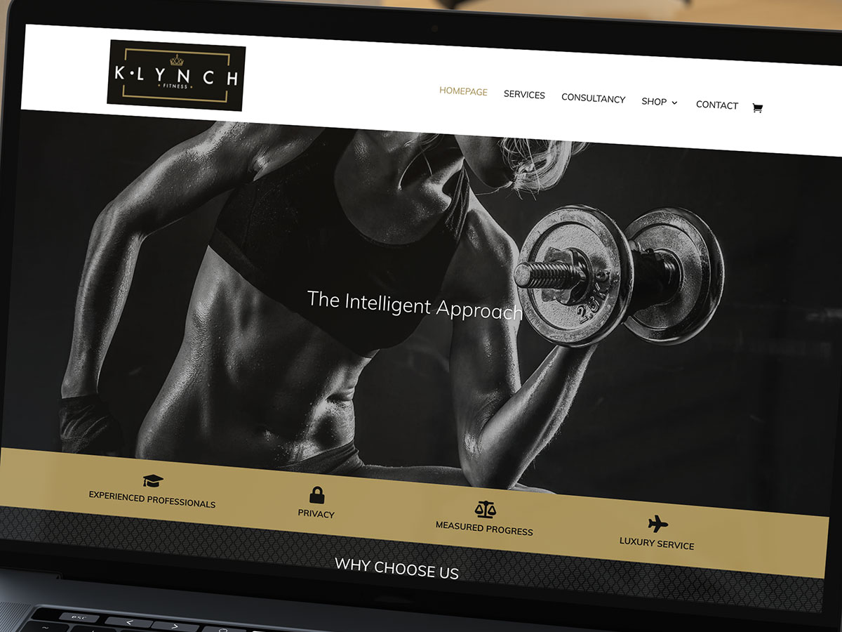 K Lynch Fitness Website Design